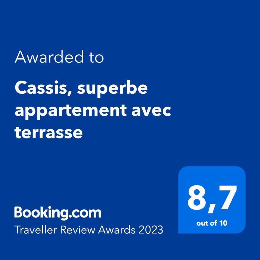 Cassis, Superbe Appartement Avec Terrasse Kültér fotó